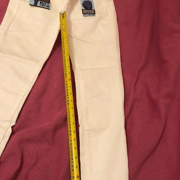 Urban Planet - White high rise skinny jeans - Size 9 / 29 - Picture 11 of 16